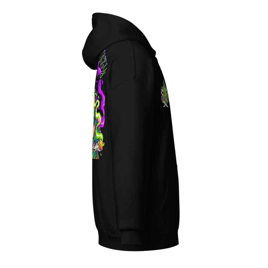 420 Stabcrazy heavy zip hoodie product image (4)