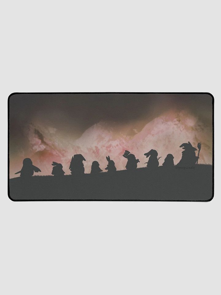 The Bun of the Pings Desk Mat (Red) product image (1)