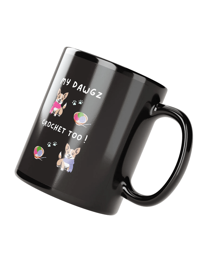 Dawgz Crochet Ceramic Mug product image (2)