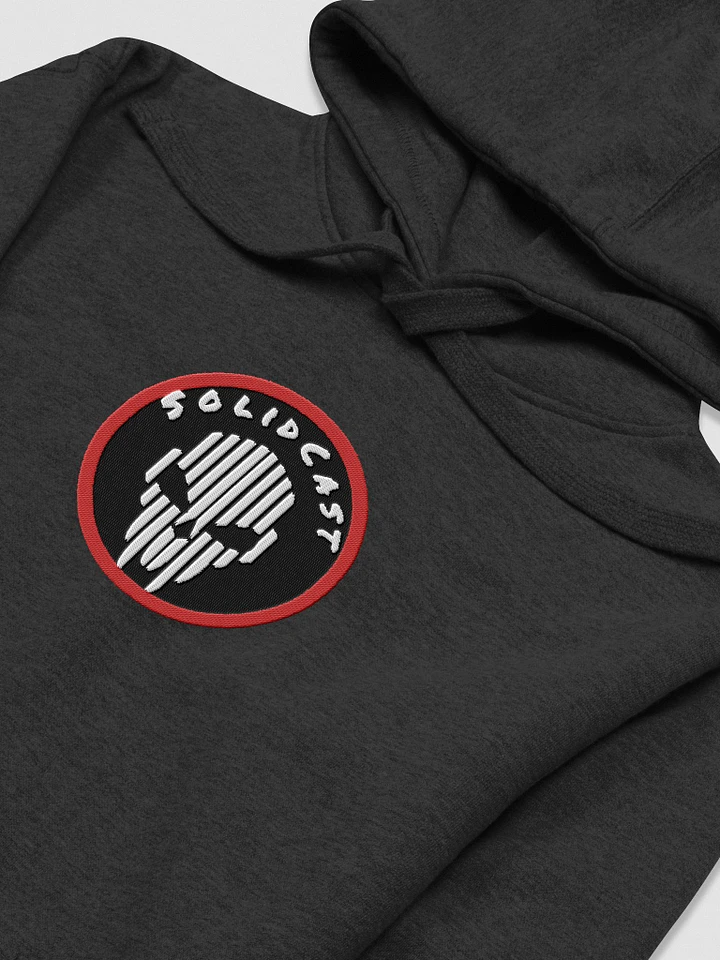 SolidCast Bold Premium Hoodie Red/Blk product image (1)