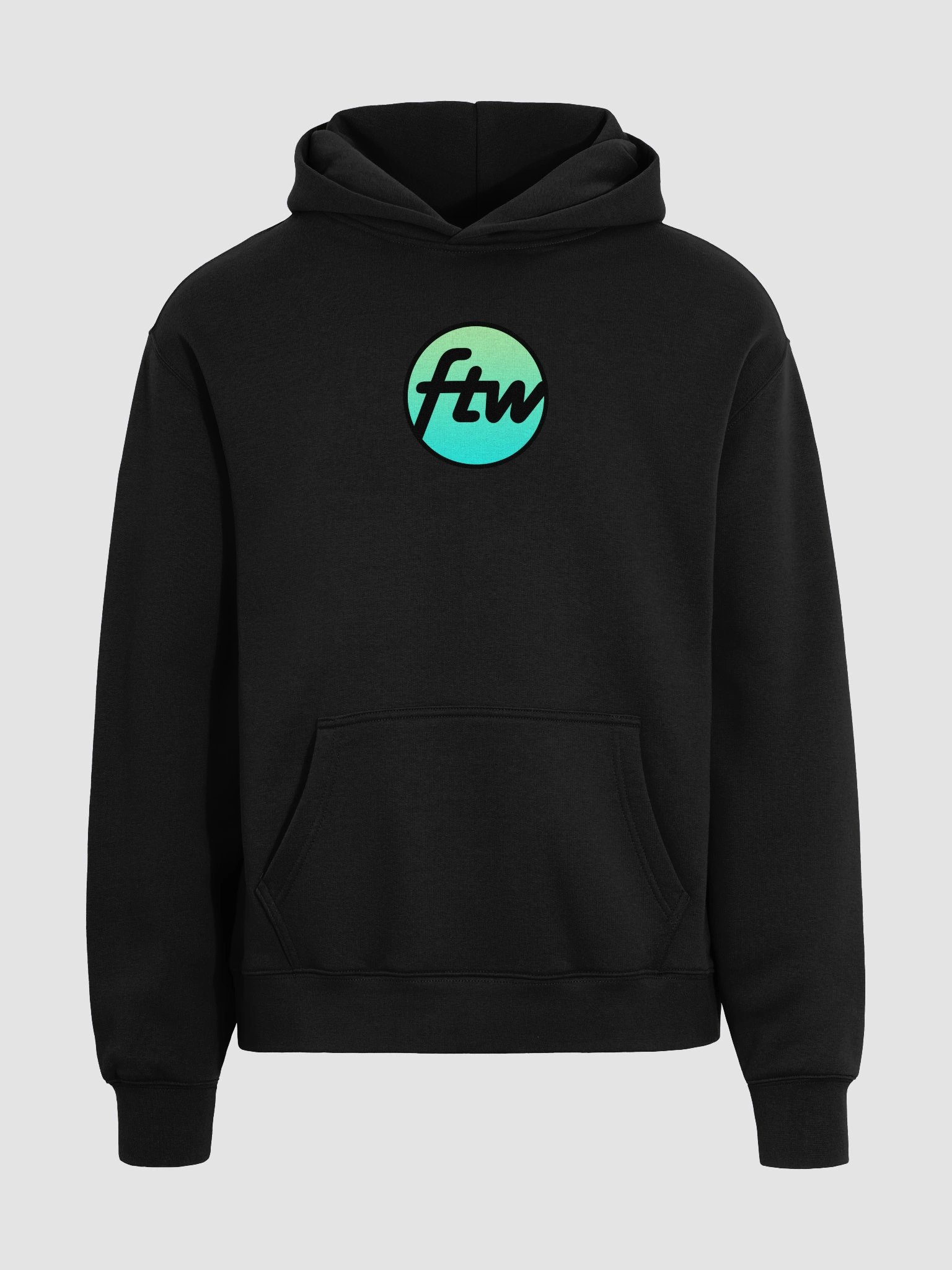 Premium Gradient FTW Oversized Hoodie product image (10)
