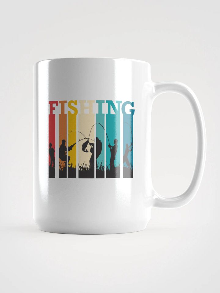 Vibrant Fishing Silhouettes Mug product image (1)