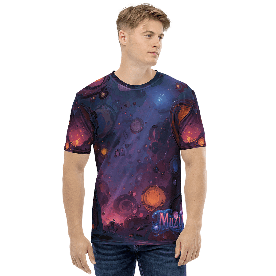 Cosmic Nebula Graphic Tee by Muzuk product image (3)