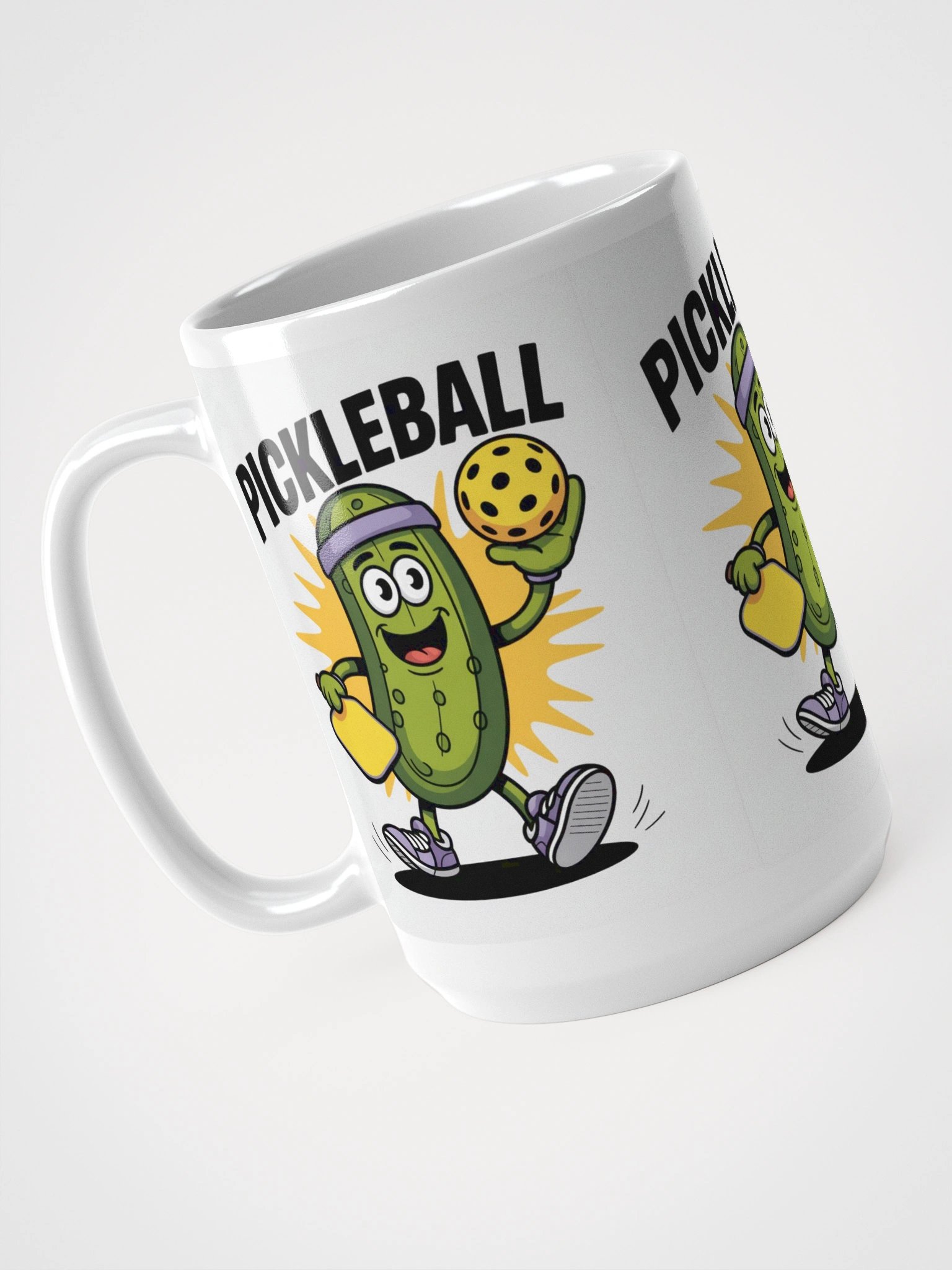 Pickleball Pickle Mug – Sip, Serve, Repeat product image (3)