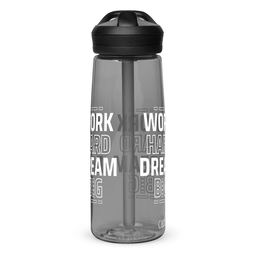 Work hard, Dream big | Sports water bottle product image (2)
