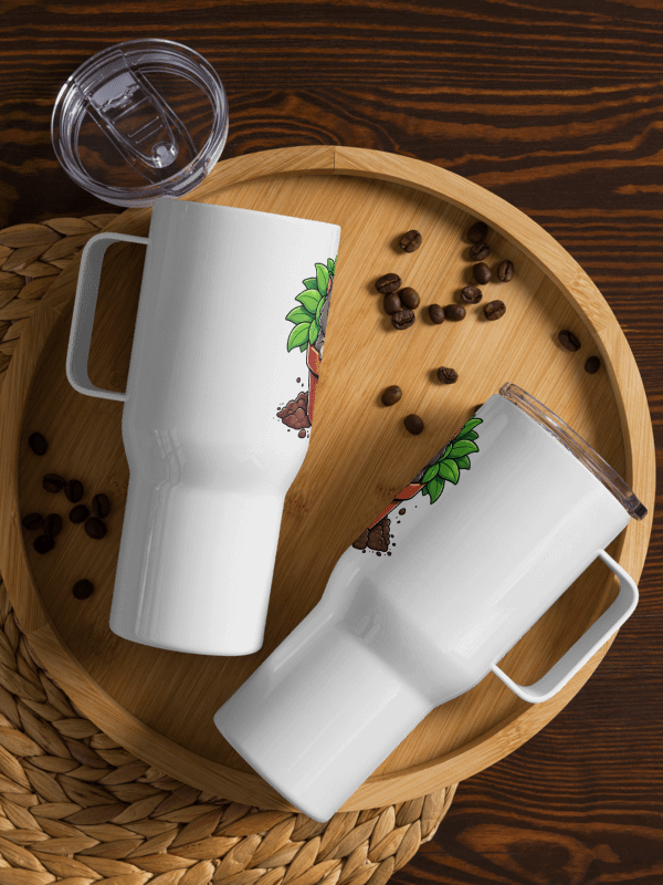 Purr in the Pot Travel Mug With A Handle product image (2)
