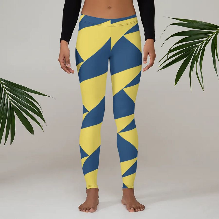 Dynamic Geometric Fusion Leggings product image (3)