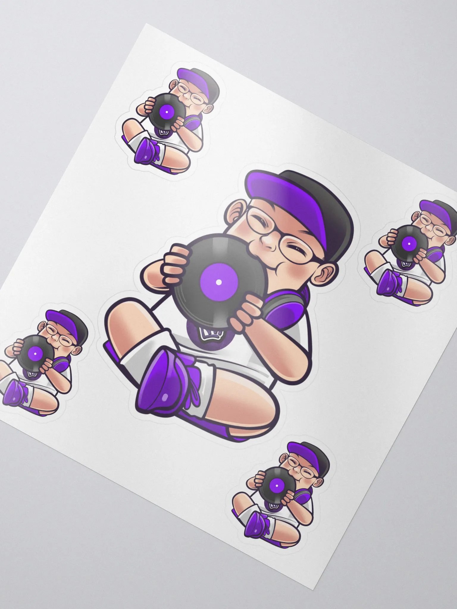 JS-Rock Chibi Kiss Cut Sticker product image (2)