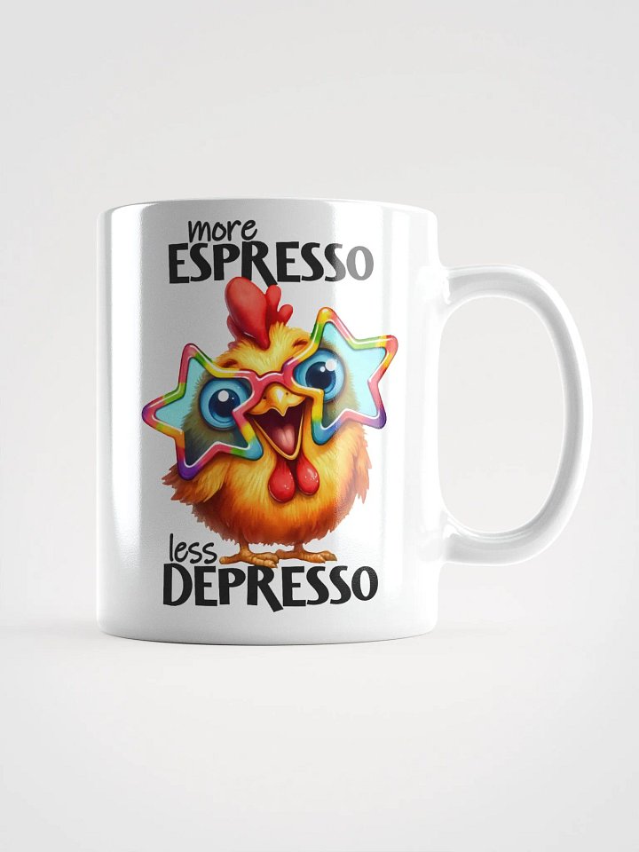 More Espresso, Less Depresso Fun Chicken Mug product image (1)
