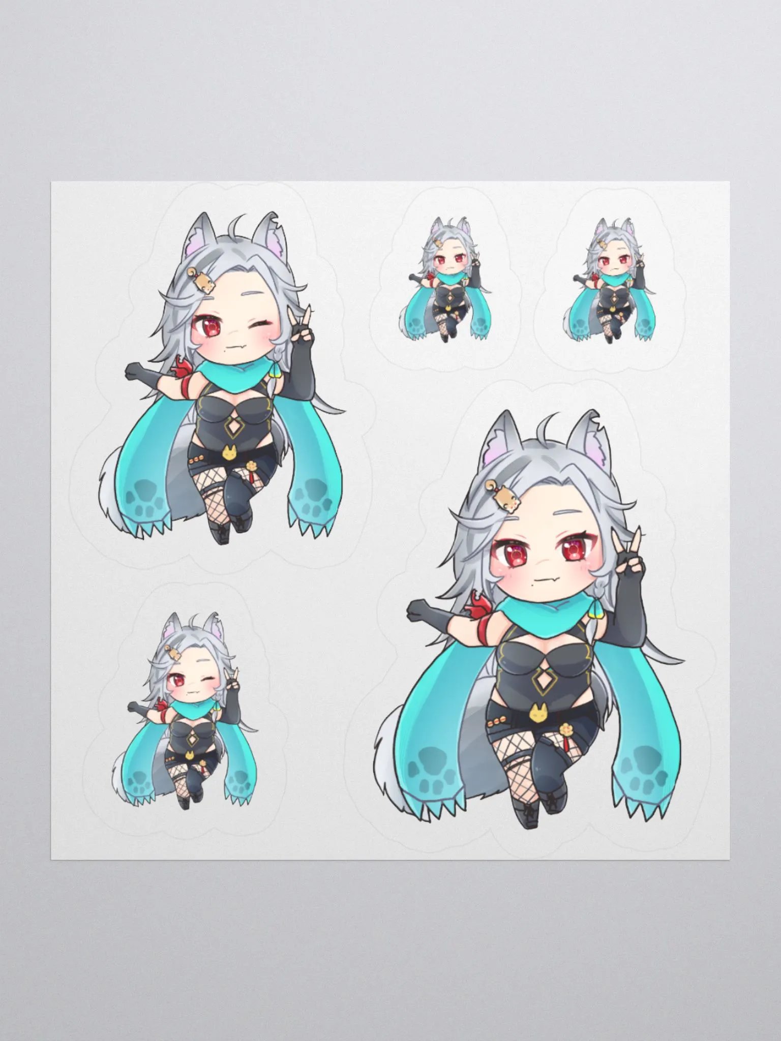 Adventurer Paws Stickers product image (1)