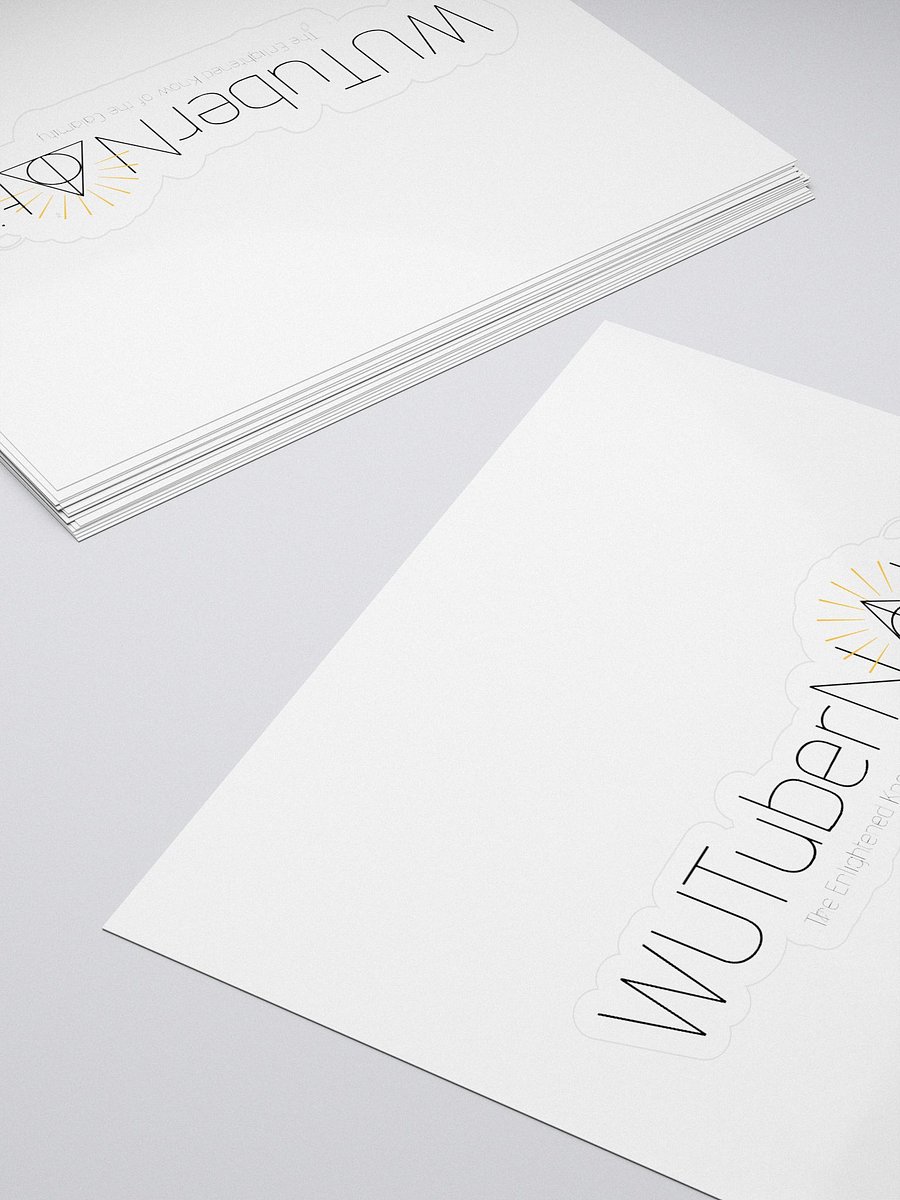 WUTubernati Kiss Cut Sticker 3 x 3 product image (4)
