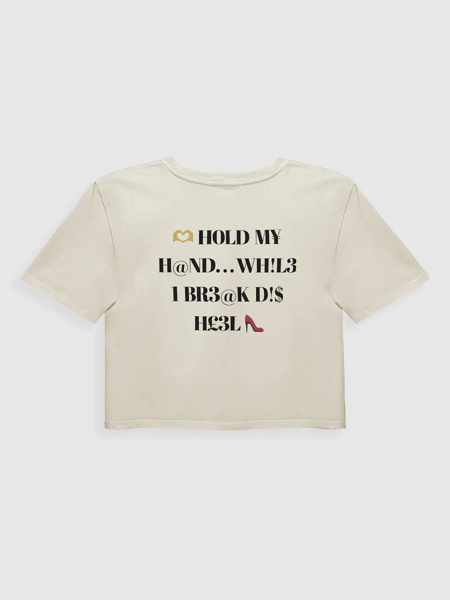 $.T.@.T - BR3@K D!$ H£3L Premium Crop Tee product image (36)