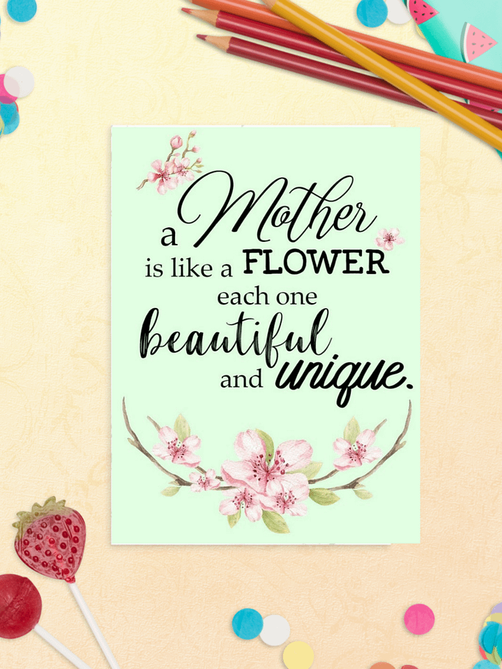 Mothersday Greeting Card - Printable Digital Download product image (2)