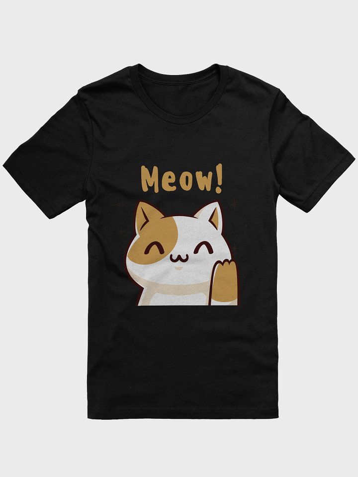 Meow! Cartoon Cat Graphic T-Shirt product image (7)