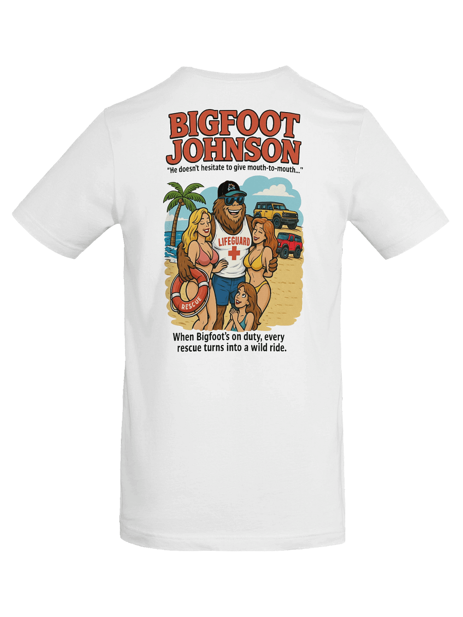 Bigfoot Johnson Lifeguard Tee (White) product image (8)