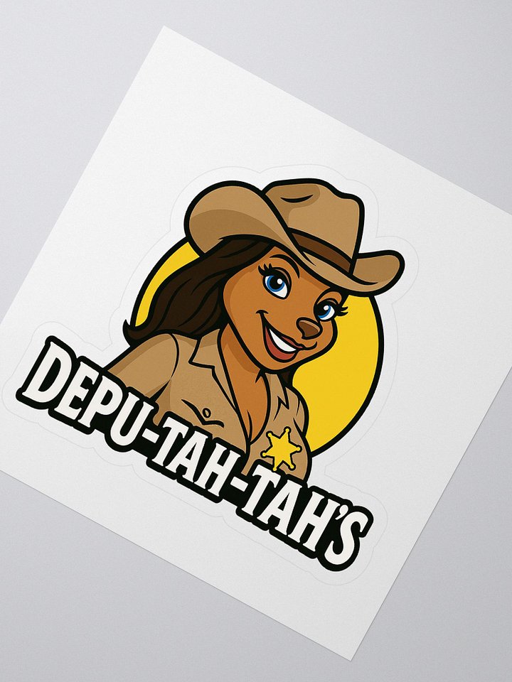 DEPU-TAH-TAH'S Cowboy Sticker product image (2)