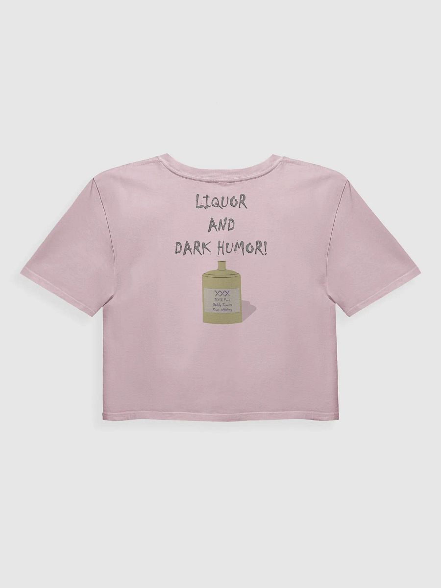 Liquor and Dark Humor Crop Top product image (4)