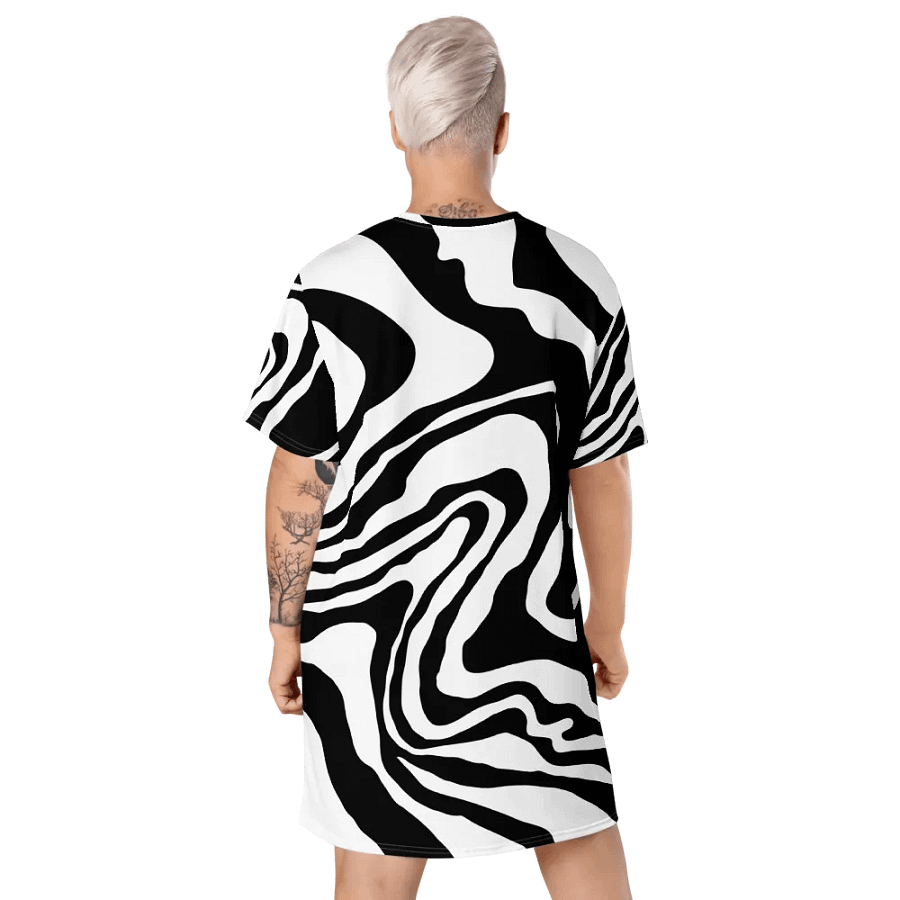 11:11 Cosmic Flow All-Over T-Shirt Dress product image (9)