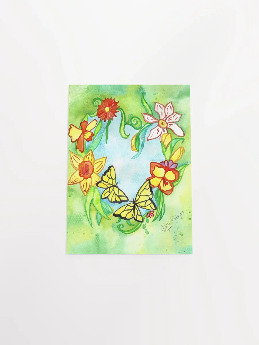 Spring Heart Art Print product image (19)