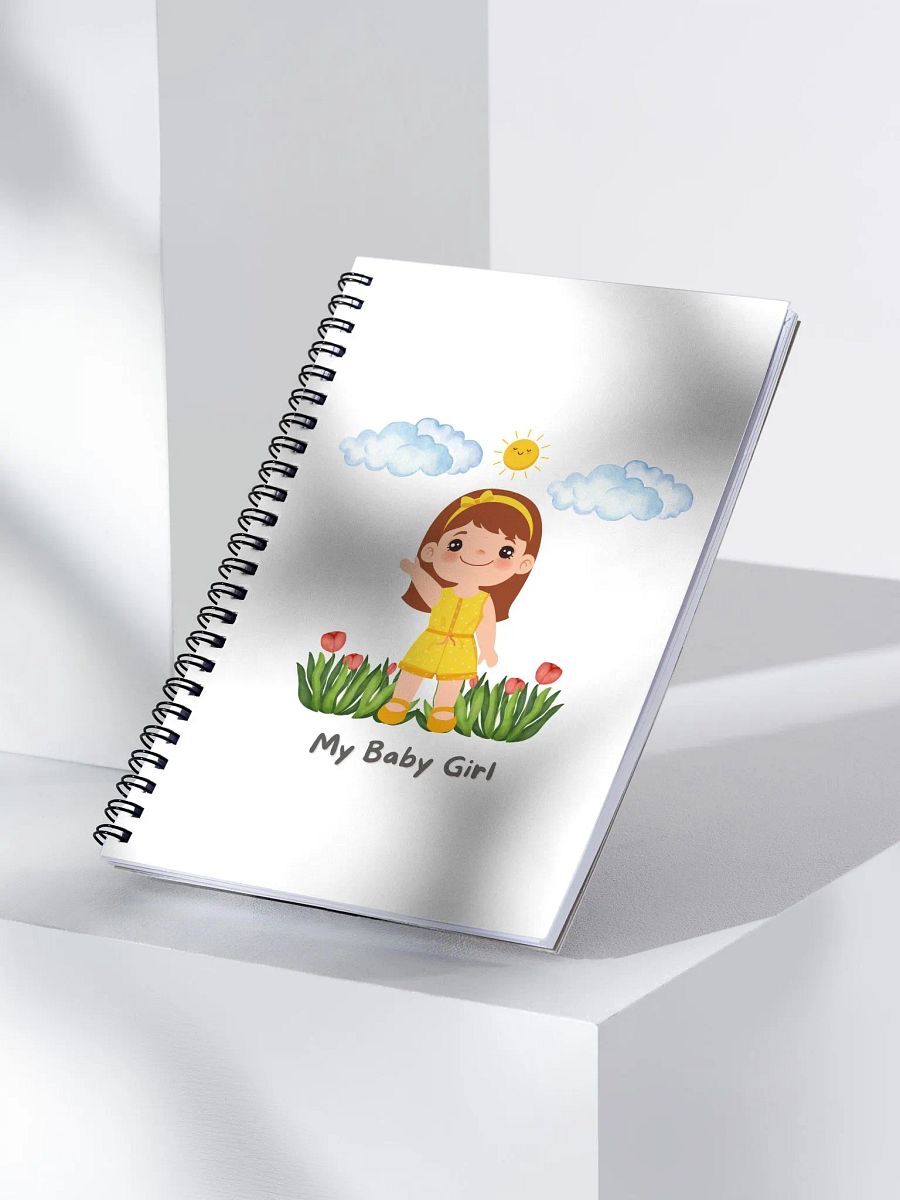 Sunshine & Tulips Spiral Notebook product image (3)