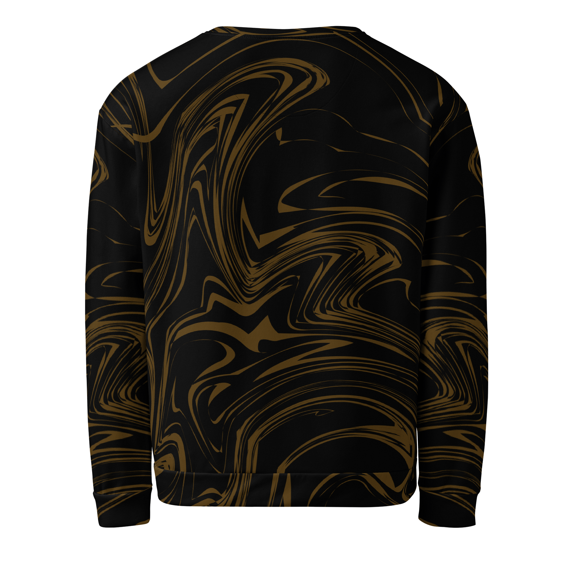 Golden Swirl Recycled Unisex Sweatshirt product image (2)