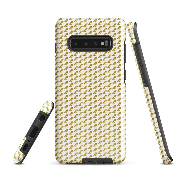 Ultra-Tough Case for Samsung® - Two-Tone Gold Tailfin Design product image (2)