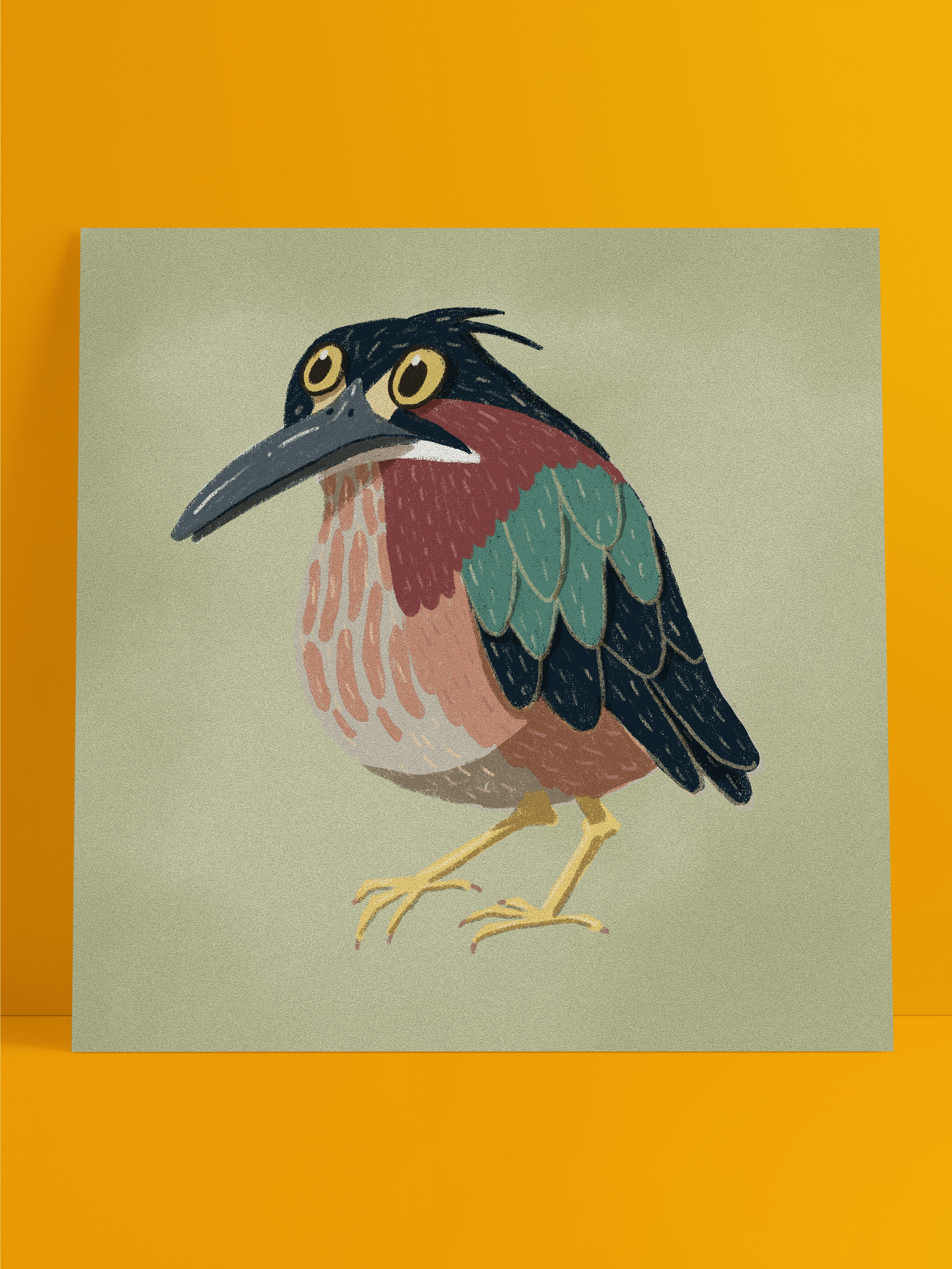 Green Heron Print product image (1)
