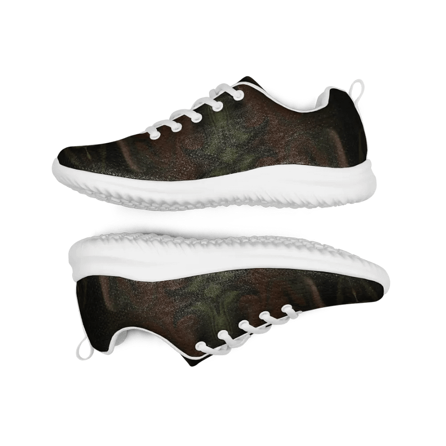 Earth Wave Camouflage Pattern Men's Athletic Shoes product image (9)