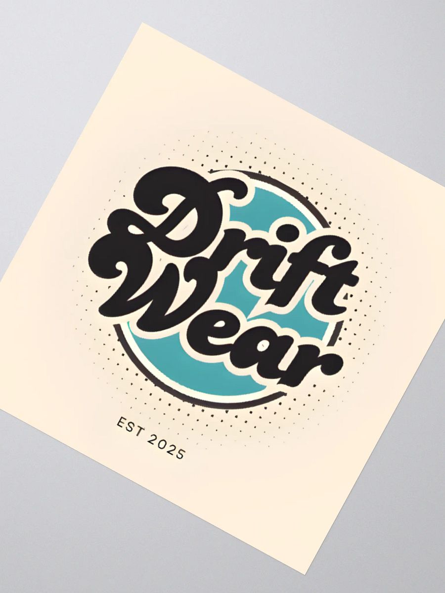 DriftWear Kiss Cut Sticker -Limited Edition product image (2)