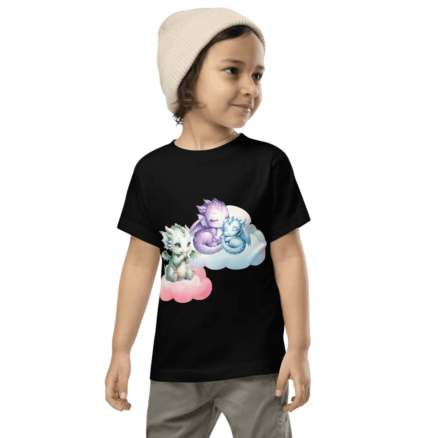 Toddler Shirt (Dragons on clouds) product image (7)