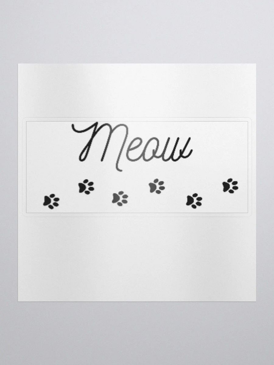 Meow Sticker product image (1)