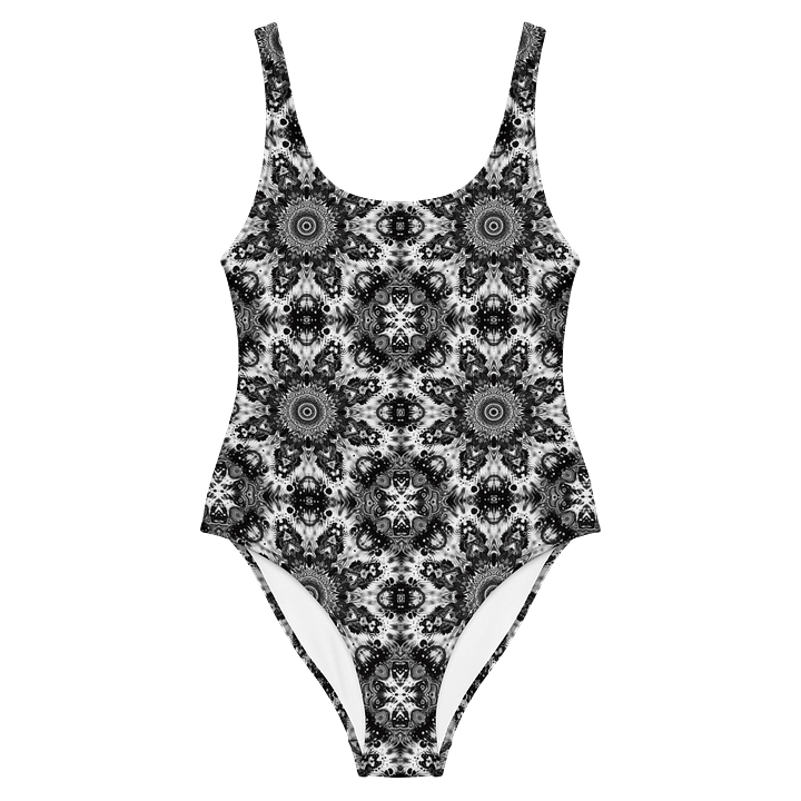 Black & White Octopus Tie Dye One Piece product image (2)