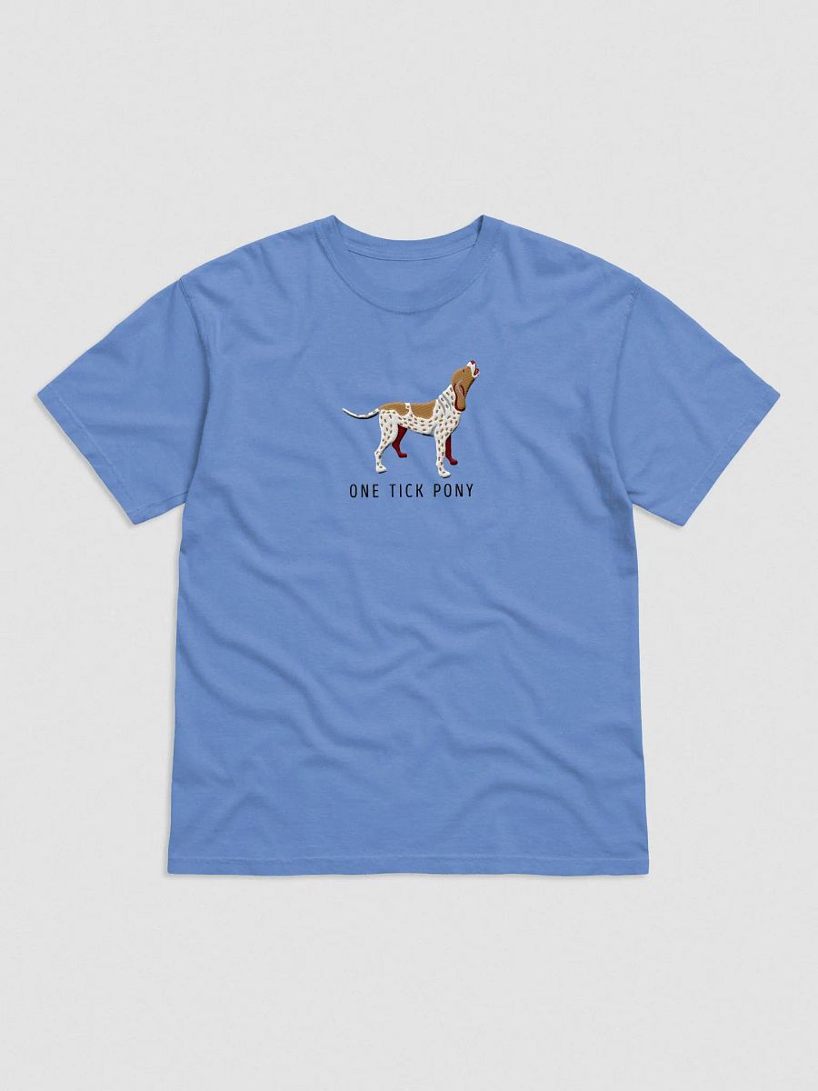 One Tick Pony T-Shirt(Embroidered) of a Redtick Coonhound product image (4)