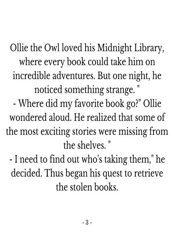Ollie the Owl's Midnight Library product image (4)
