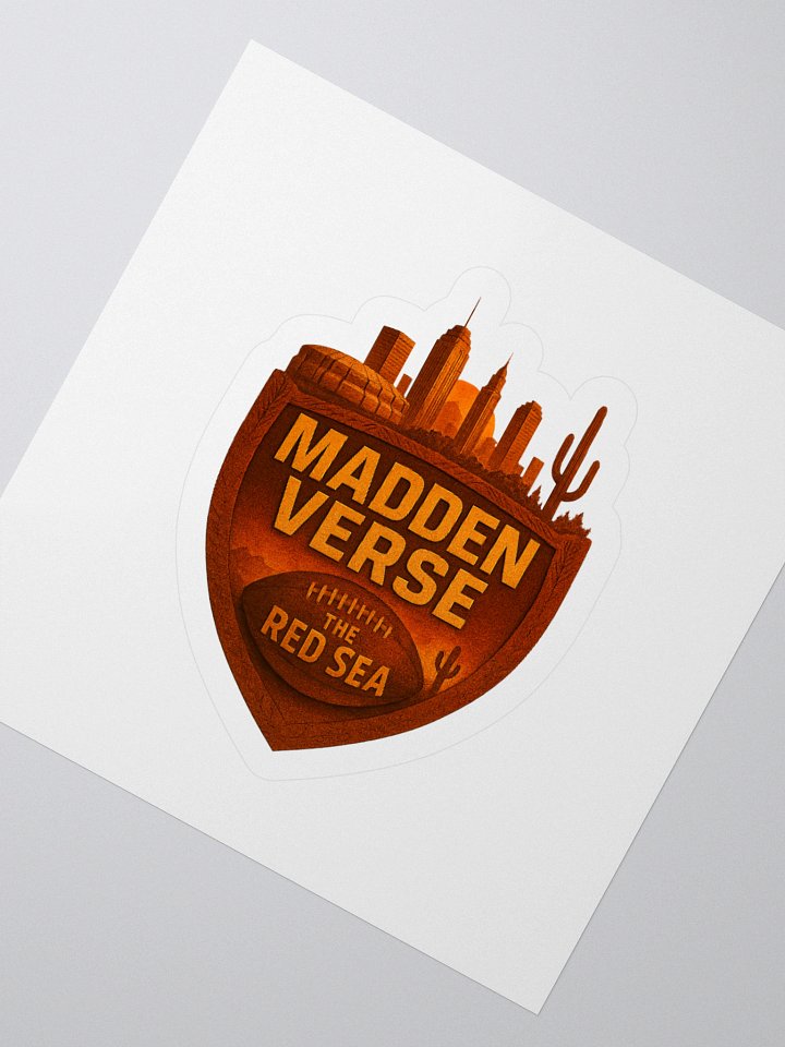 THE RED SEA MADDEN VERSE STICKER product image (2)