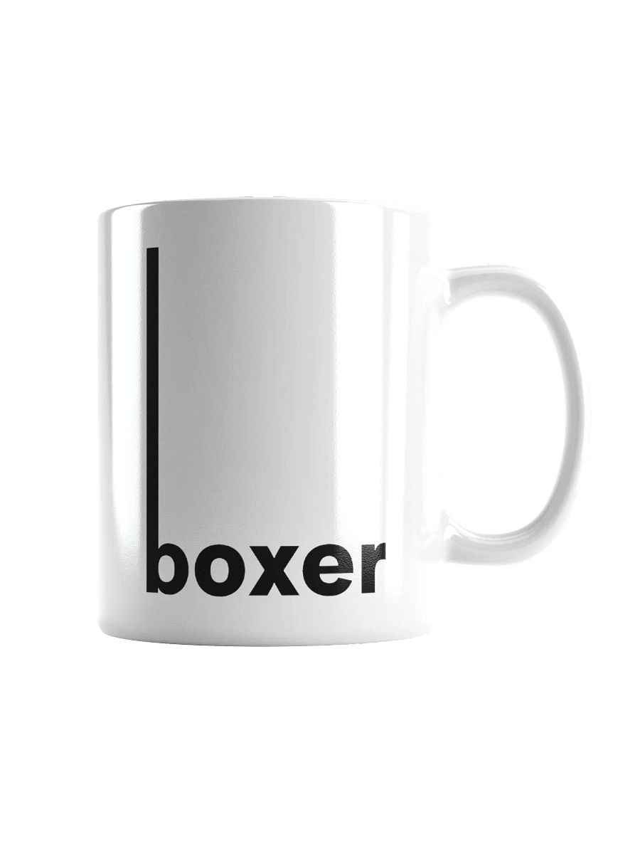 Boxer Minimalist Chic Mug For Boxer Lovers & Owners product image (2)