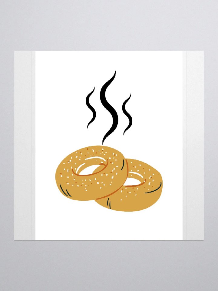 Roasted Bagel Stickers! product image (1)