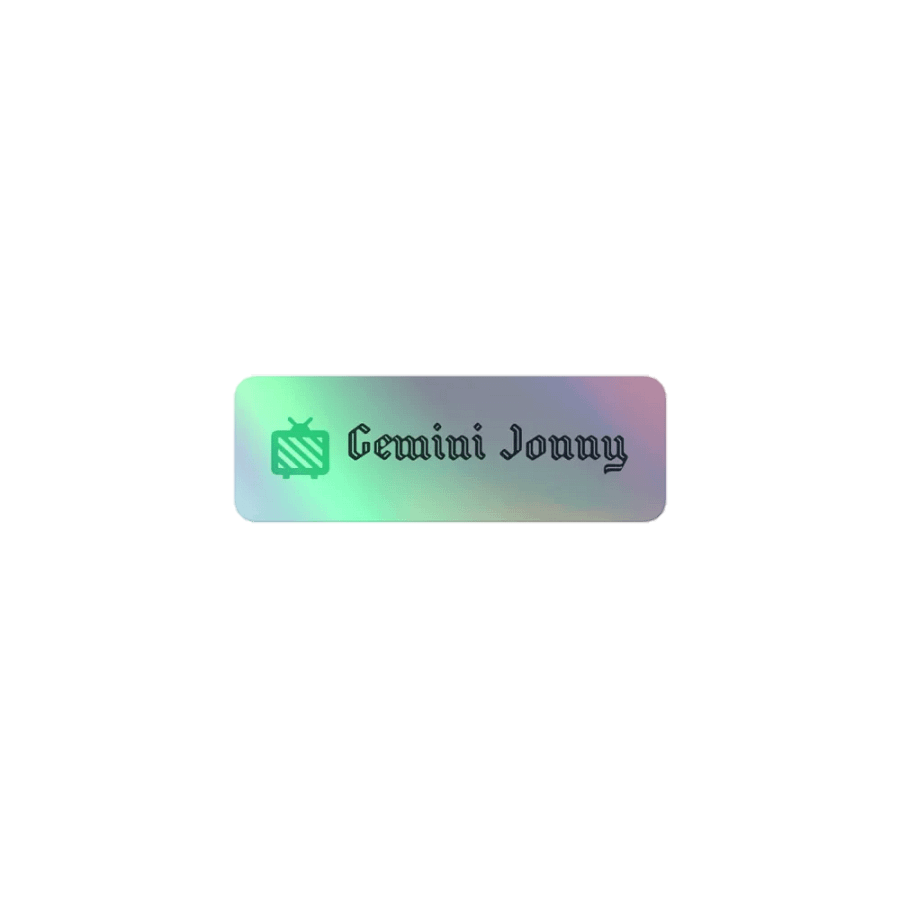 Gemini Jonny Sticker product image (1)