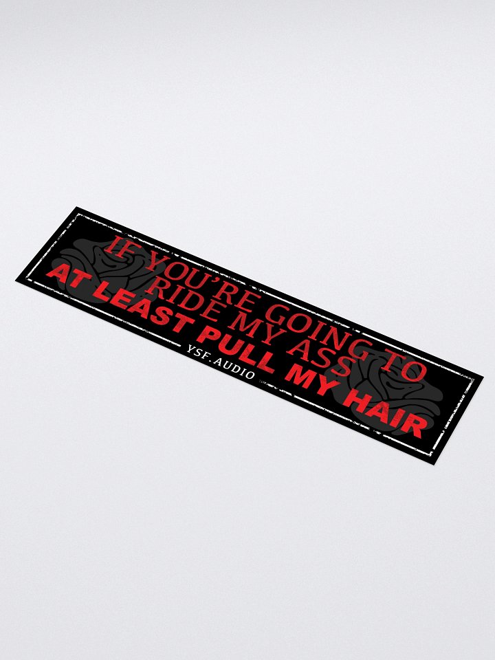 Friendly Bumper Sticker! product image (1)