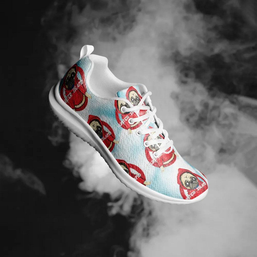 Hunter_Island_30 Logo Blue/Orange Tie Die Shoes product image (9)