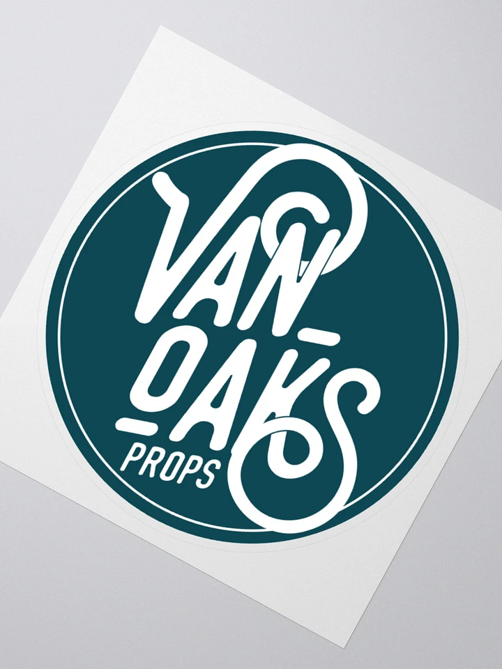 VanOaks Props Classic Logo Decal - Teal product image (4)