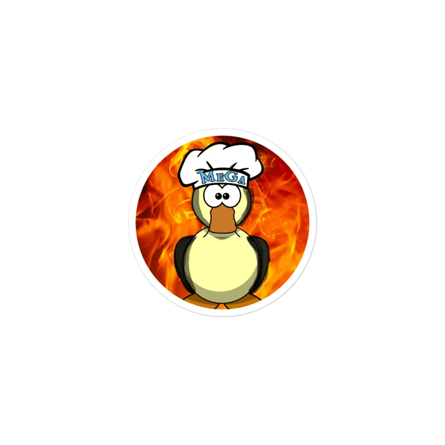 Burnt Duck Sticker product image (1)
