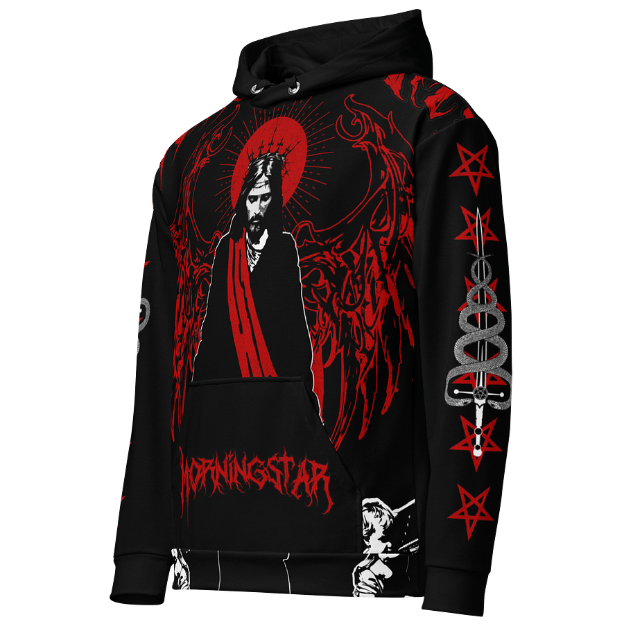Morningstar All-Over Print Unisex Hoodie product image (2)