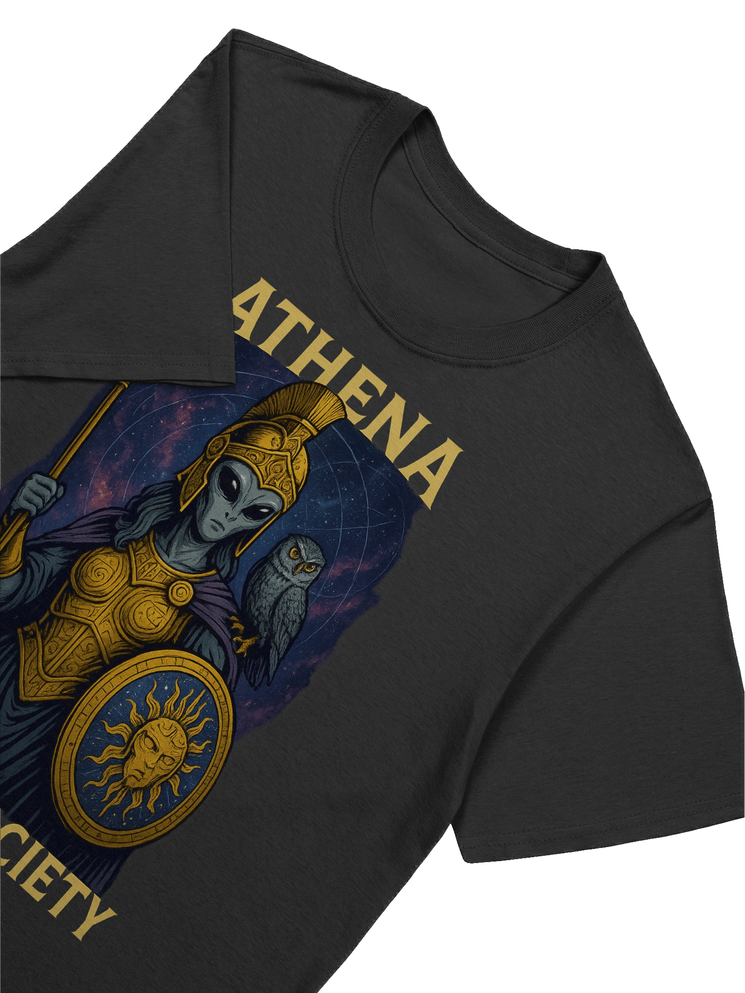 Athena's Cosmic Defender T-Shirt product image (7)