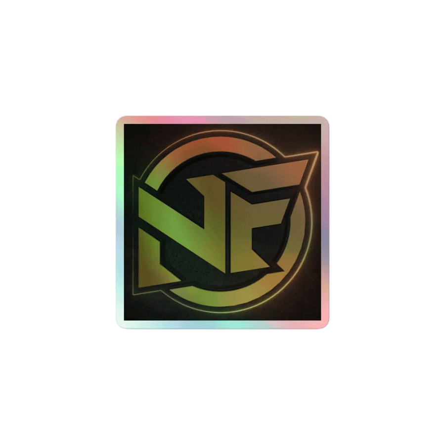 NF Holographic Sticker product image (1)