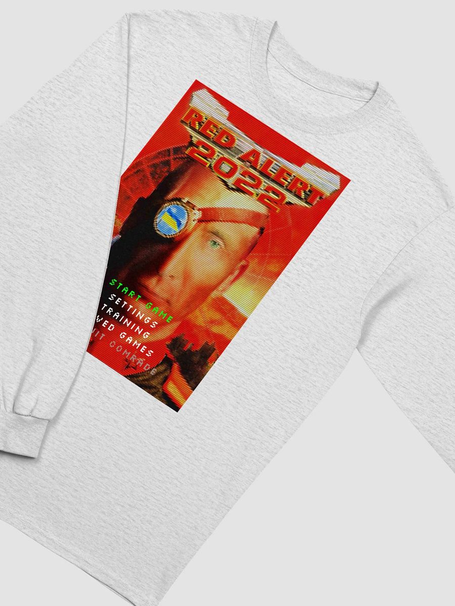 Red Alert 2022 (Putin and Conquer) Gildan Ultra Cotton Long Sleeve T-Shirt product image (3)