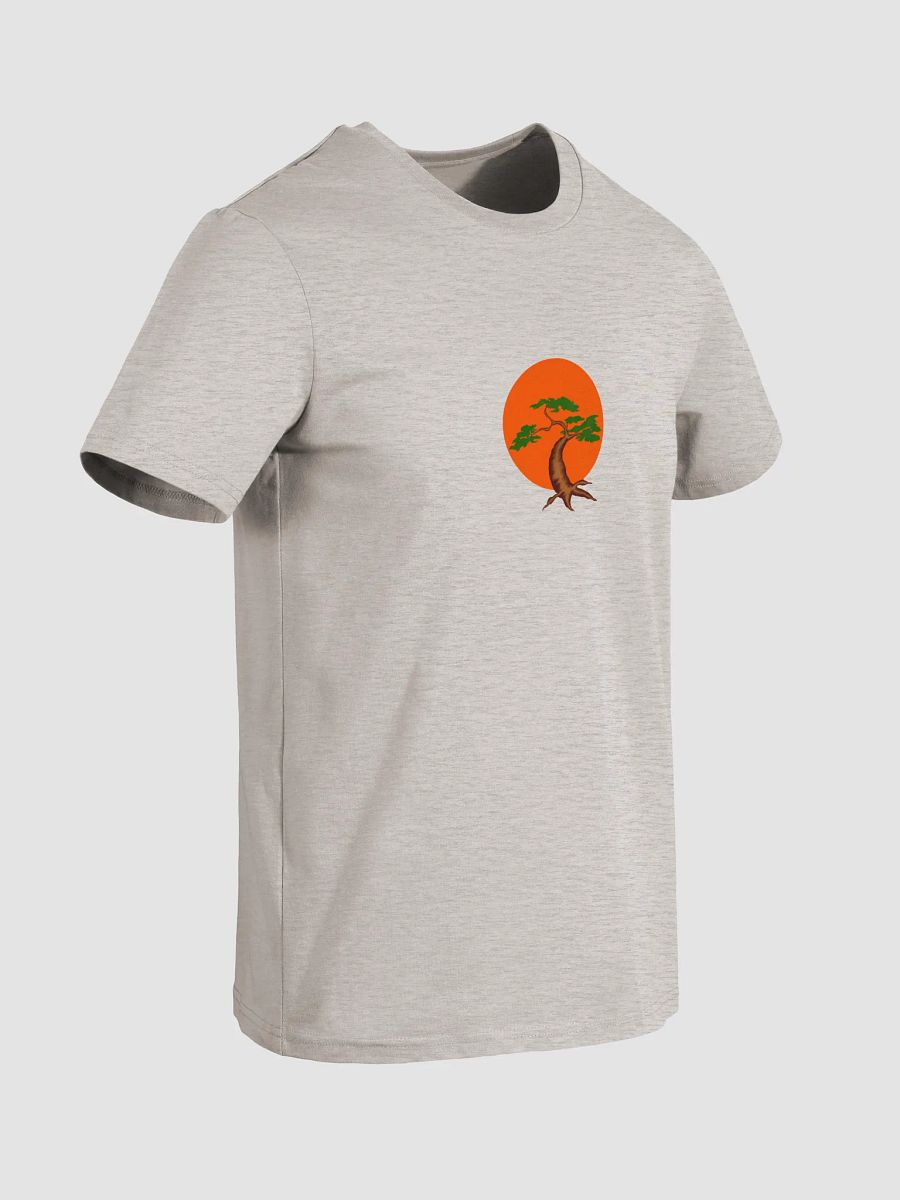Bonsai Sunset Tree Organic Cotton T-Shirt product image (3)