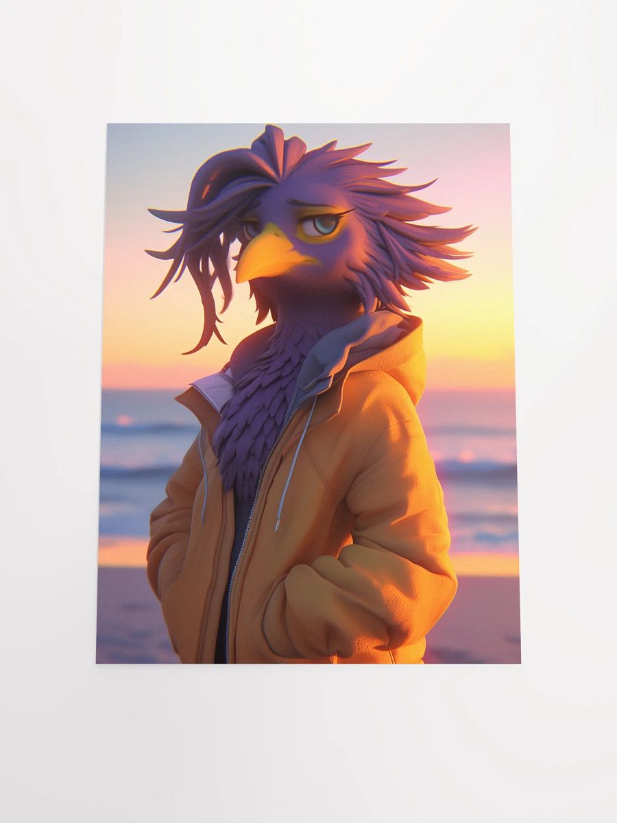 Serenity Sunset Eagle Poster product image (7)
