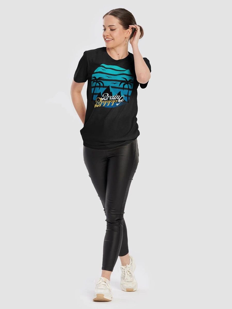 Brain Go Brr Canvas Tee product image (10)