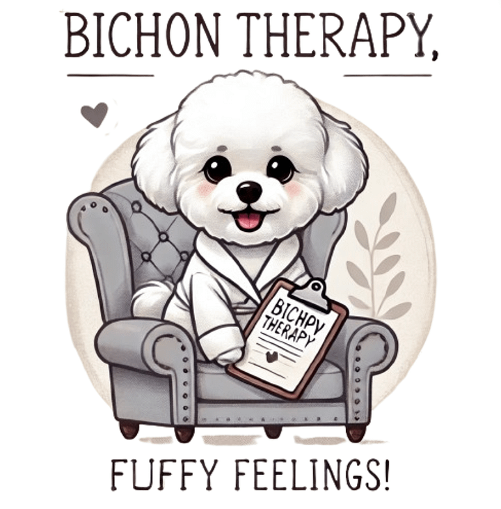 Bichon Therapy: Fluffy Feelings & Furry Comfort product image (1)